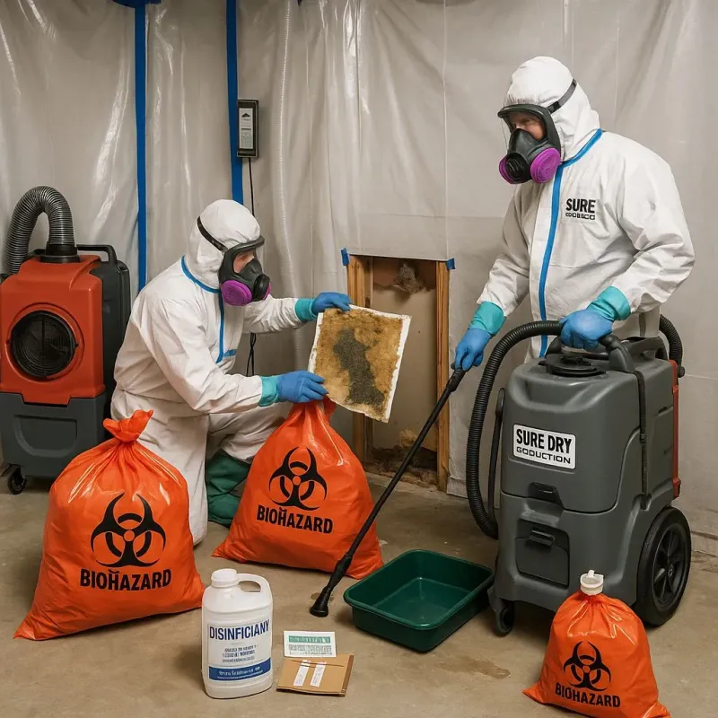 Contaminated Water Handling Protocols process in Carrollton, OH