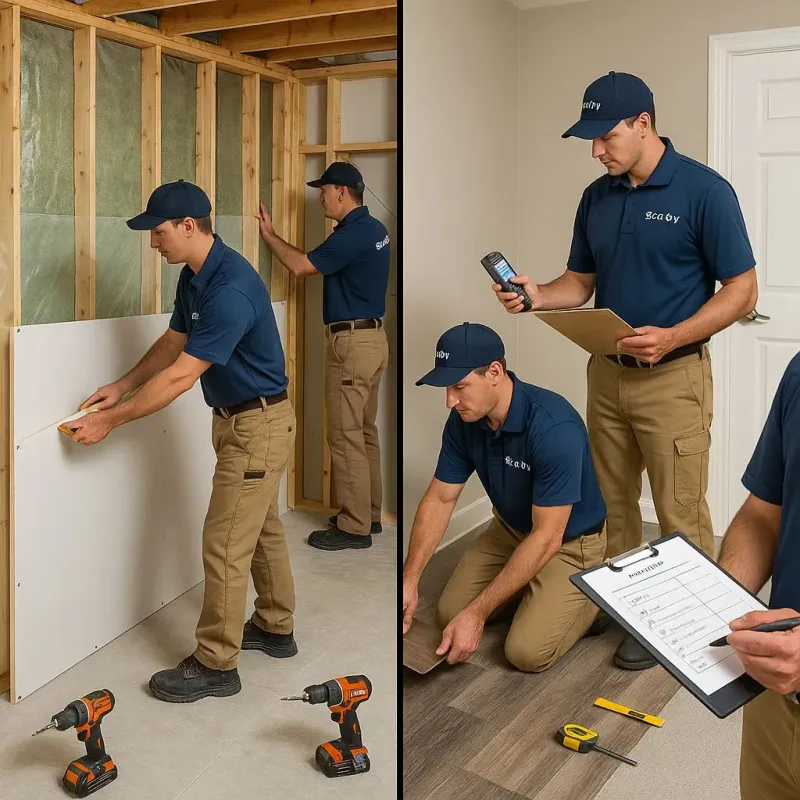 Repairs and Reconstruction process in Carrollton, OH
